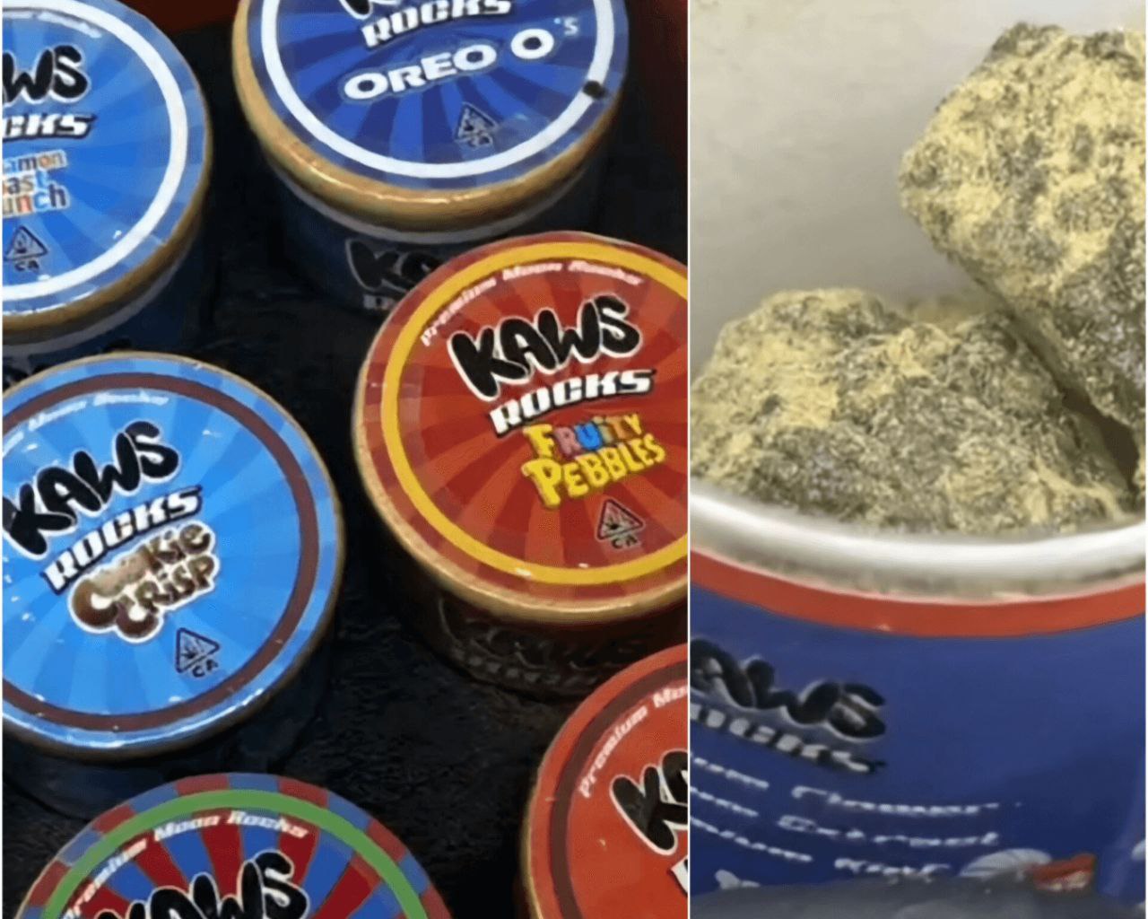 KAWS: Rocks Cereal Edition