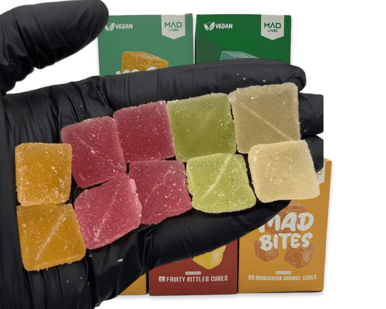 Mad Labs: Mad Bites 1500MG Hash Rosin Gummies