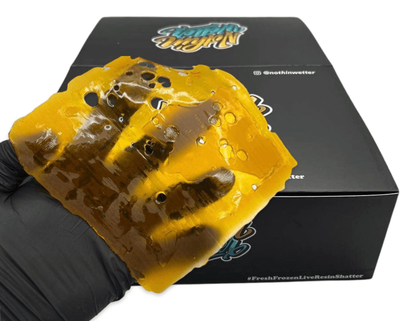 Nothin' Wetter: Frozen Live Resin Shatter 1oz